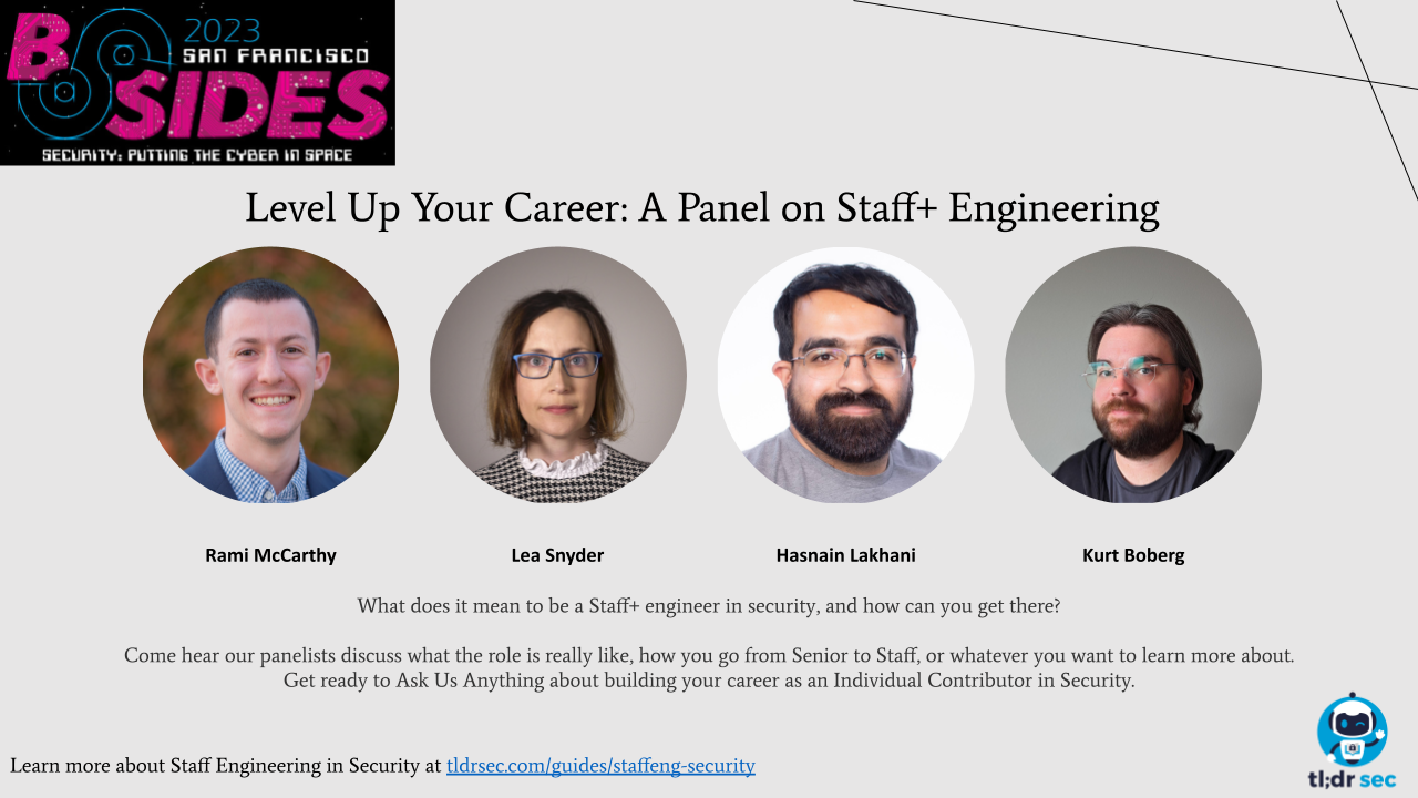 BSidesSF 2023 Panel (video)